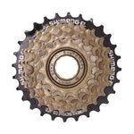Roue libre 7 vitesses P2R Shimeng 14-28 bronze-noir indexée