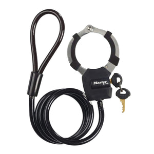 Antivol câble à boucle avec menotte Masterlock Street Cuff Ø 8 mm 1 m