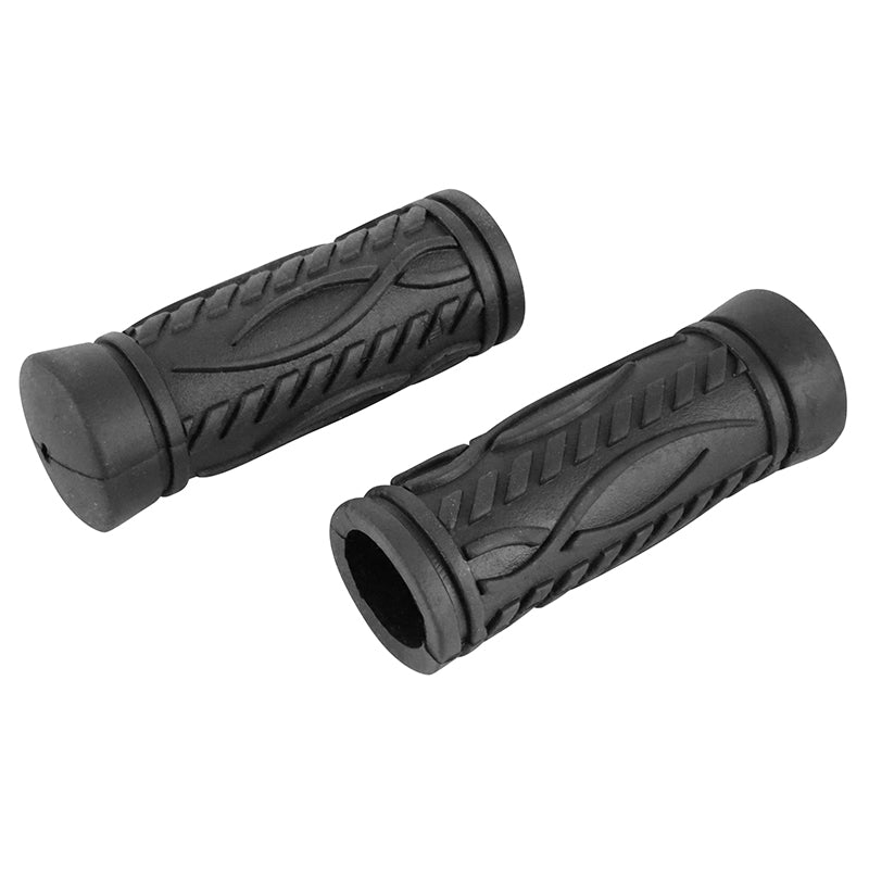 Poignées VTT-city Newton Rubber noires (paire) – 90 mm
