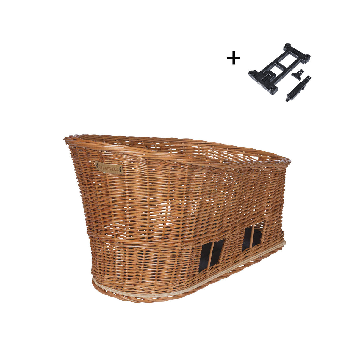 Panier arrière pour chiens Pasja naturel BASIL – L (50 cm) / MIK