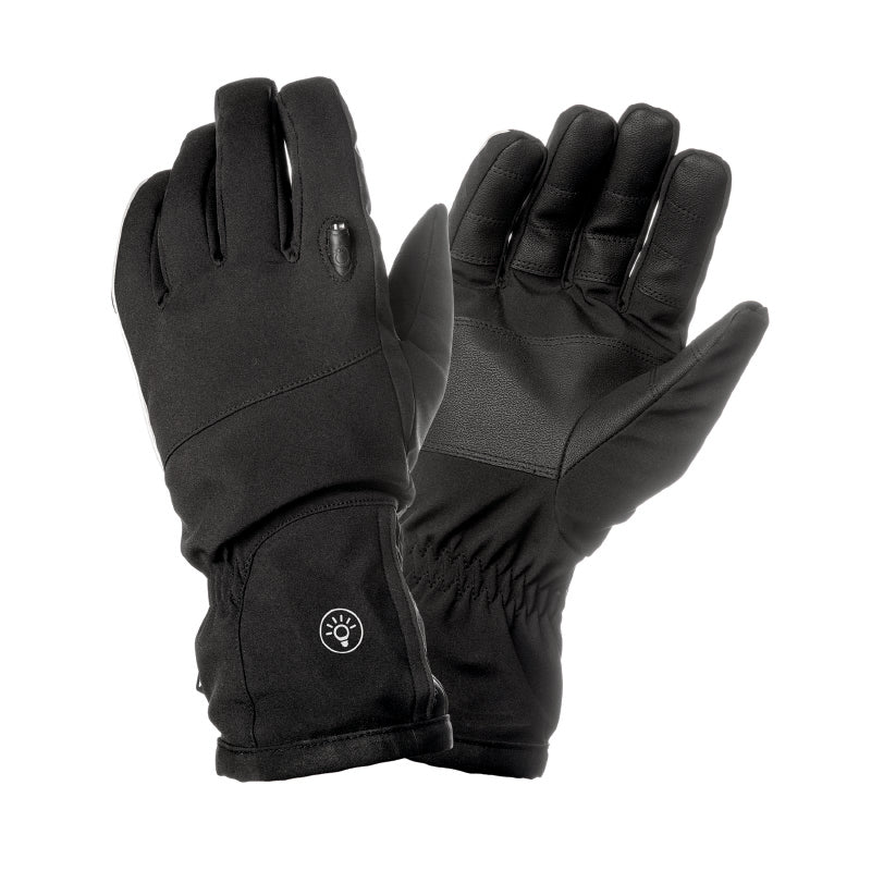 Gants longs city Tucano Lux noirs taille M avec LED USB (paire) – vue 3
