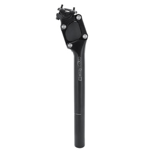 Tige de selle suspendue Ergotec à parallélogramme alu noir 350 mm 70-90 kg – 27,2 mm