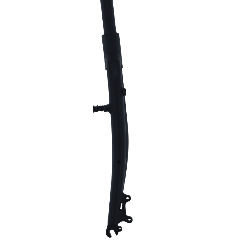 Fourche VTC 700 x 35 rigide alu noir V-Brake et disque pivot lisse 1"1/8 – vue 2