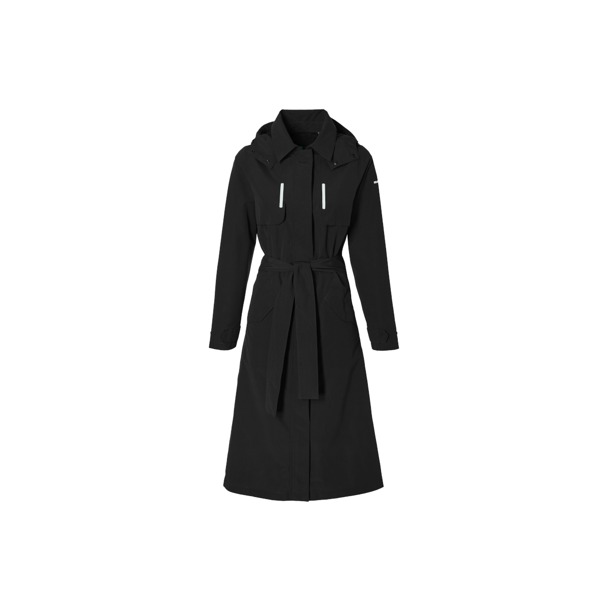 Veste imperméable trench-coat Mosse femme BASIL – S / Noir