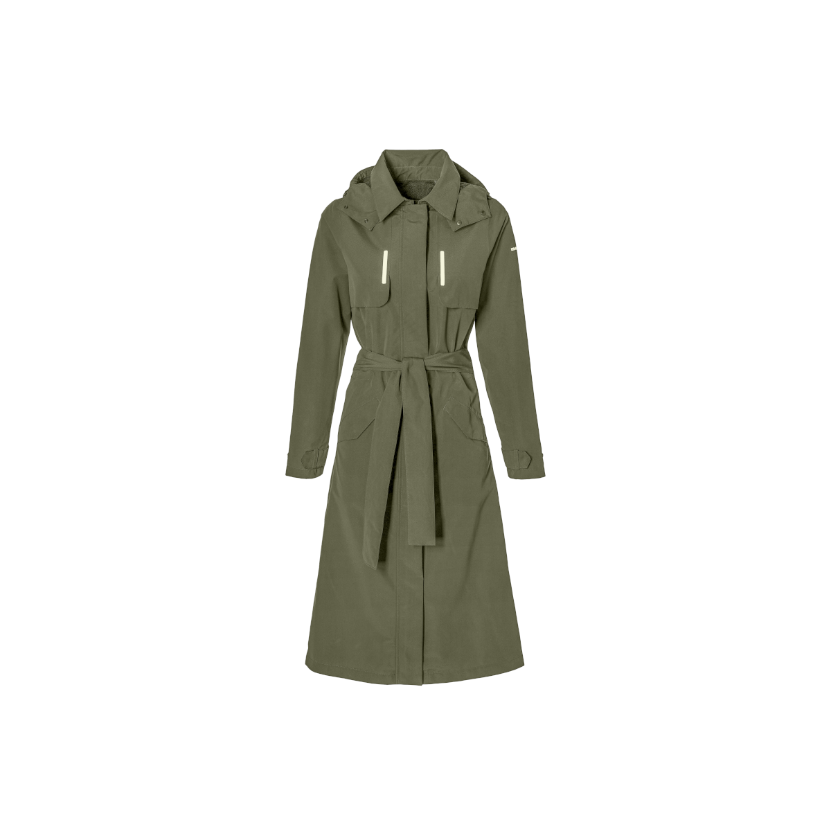 Veste imperméable trench-coat Mosse femme BASIL – S / Vert olive
