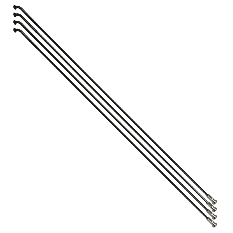 Rayon Sapim renforcé inox noir 2,0-2,3 mm tête coudée – Sans écrou Par 4 270 mm