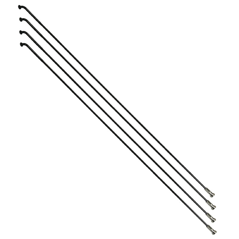 Rayon Sapim renforcé inox noir 2,0-2,3 mm tête coudée – Avec écrou Par 4 268 mm
