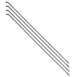 Rayon Sapim renforcé inox noir 2,0-2,3 mm tête coudée – Avec écrou Par 4 268 mm