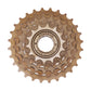 Roue libre 6 vitesses P2R 14-28 bronze indexée – vue 2