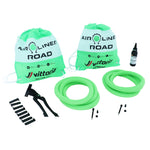 Mousses anti-crevaison route tubeless Vittoria 700 x 25 avec liquide et outil (paire)