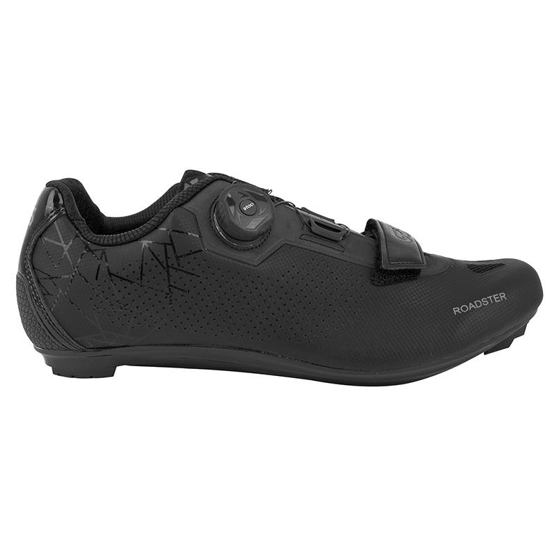 Chaussures route GES Roadster2 noires Atop-velcro (paire) – 43
