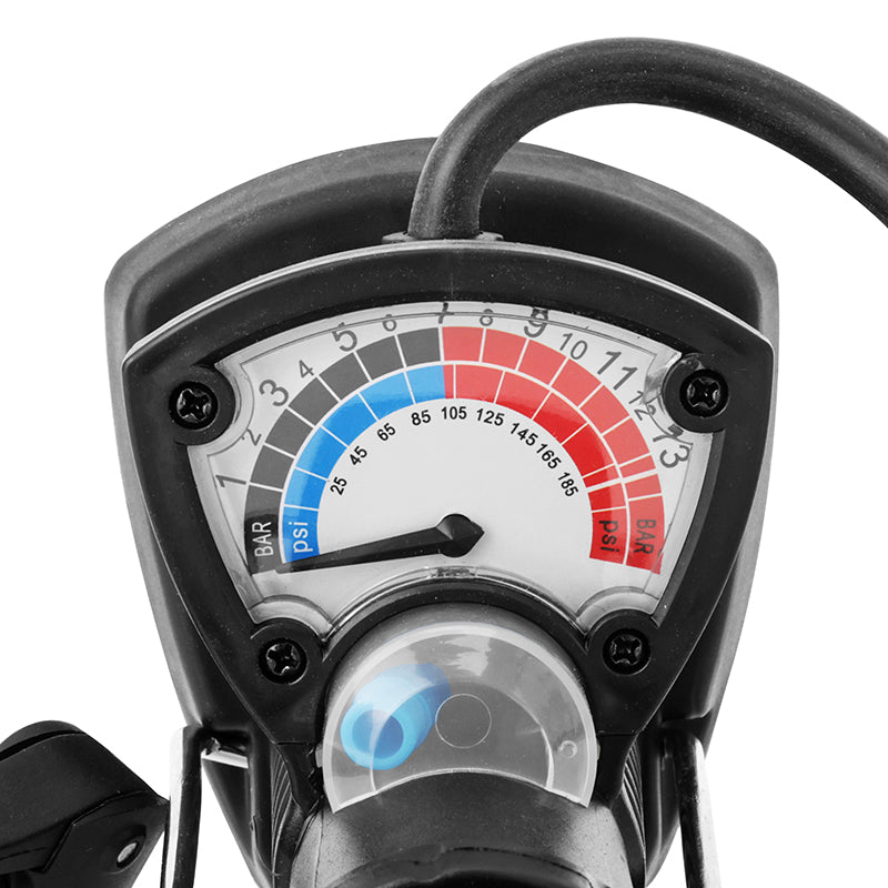 Pompe à pied P2R haute pression 12 bars avec manomètre – vue 3