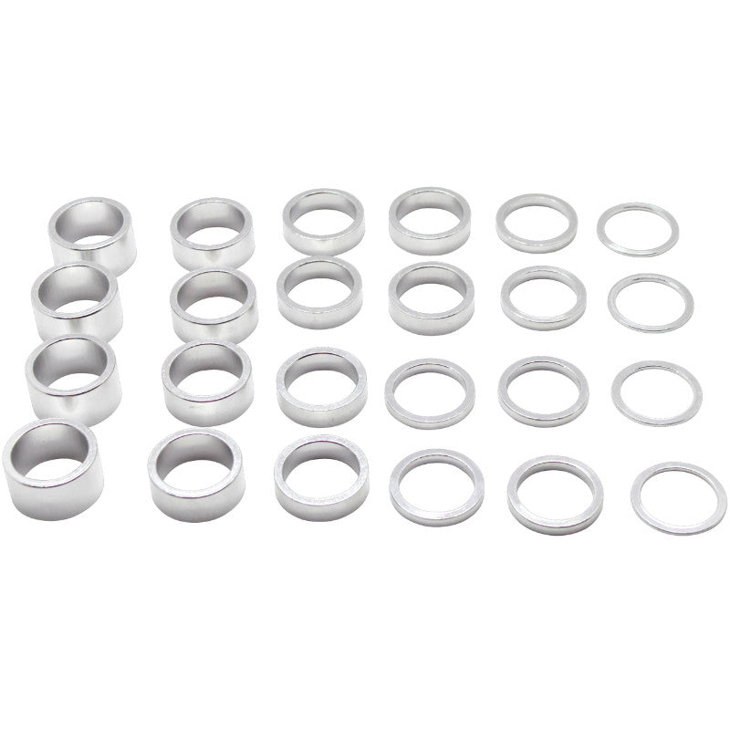 Kit d'entretoises de direction alu 1"1/8 – Argent