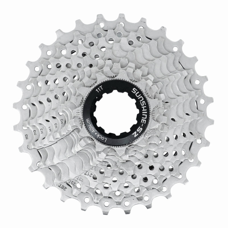 Cassette route 11 vitesses P2R 11-28 argent compatible Shimano et SRAM