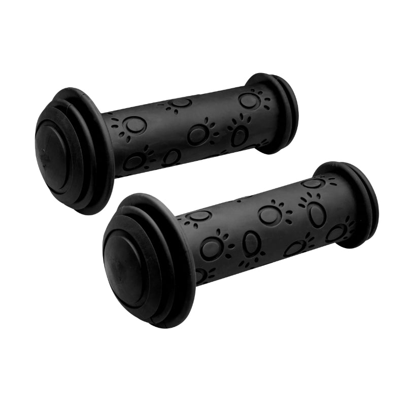 Poignées enfant Herrmans noires avec protection Ø 20 mm (paire) – 115 mm