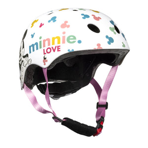 Casque vélo enfant Minnie V3 blanc 52-56