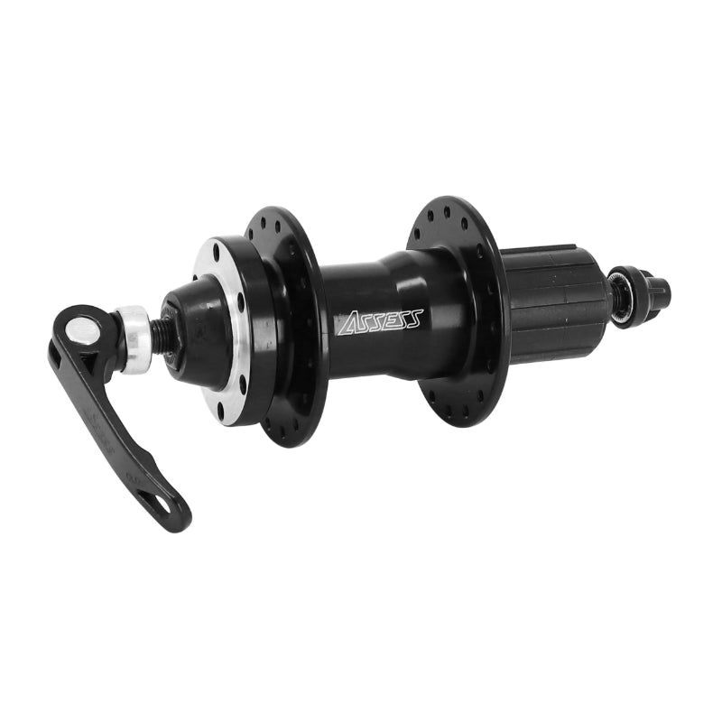 Moyeu arrière VTT disque 6 trous noir 32 trous compatible Shimano 9-11 vitesses