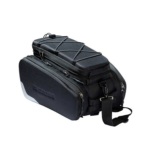 Sacoche arrière Racktime Odin noire fixation porte-bagages