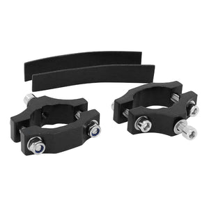 Demi-colliers Ø 20-26 mm pour fixation de porte-bagages (paire)
