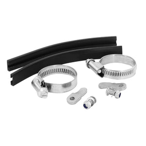 Colliers à visser pour fixation de porte-bagages (jeu de 2)