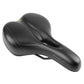 Selle city Newton Fluidynamic Confort 51 homme noire 272 x 192 mm – vue 2