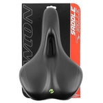 Selle city Newton Fluidynamic Confort 51 homme noire 272 x 192 mm