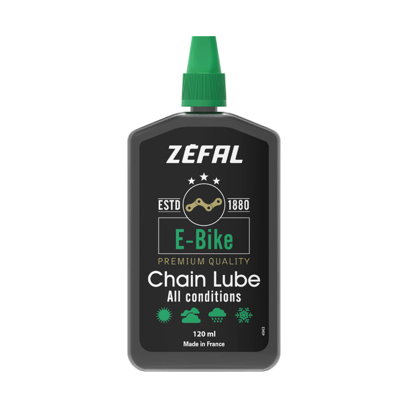 Lubrifiant chaîne Zefal E-Bike Chain Lube toutes conditions – 120 ml