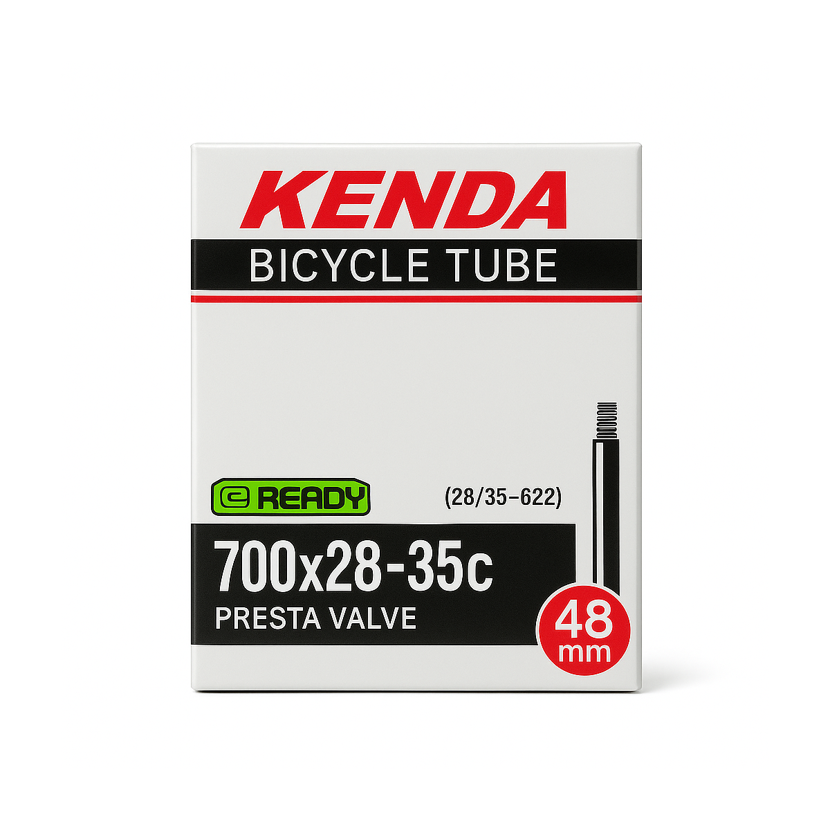 Chambre à air 700 KENDA – 700 x 28-35 / Schrader 48 mm