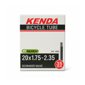Chambre à air 20" (fatbike et enfant) valve Schrader 35 mm KENDA – 20 x 1,75-2,35