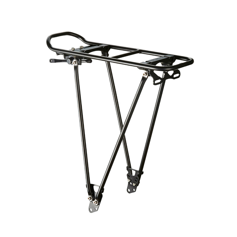 Porte-bagages arrière Racktime Fold It noir réglable 24"-29"