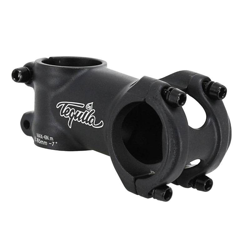 Potence VTT Zoom Tequila DH alu noir mat pour cintre 35 mm – 65 mm