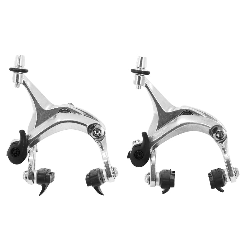 Étriers de frein route Saccon double pivot alu argent 47-57 mm (paire)
