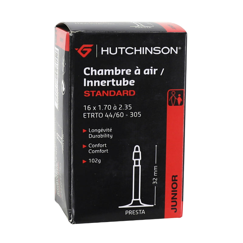 Chambre à air 16 x 1,70-2,35 Hutchinson valve Presta 40 mm