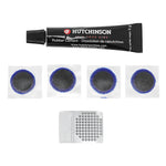 Kit de réparation tubeless route Hutchinson par l'intérieur 4 patchs 17 mm