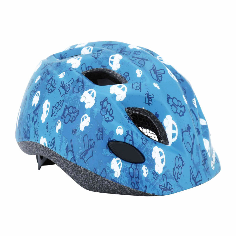 Casque vélo enfant Polisport Fun Trip bleu 48-52 avec éclairage LED