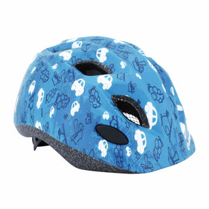 Casque vélo enfant Polisport Fun Trip bleu 48-52 avec éclairage LED
