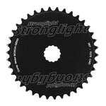 Plateau VAE Stronglight Direct Mount pour Bosch 3e gén. mono noir avec rondelle de déport – 38 dents