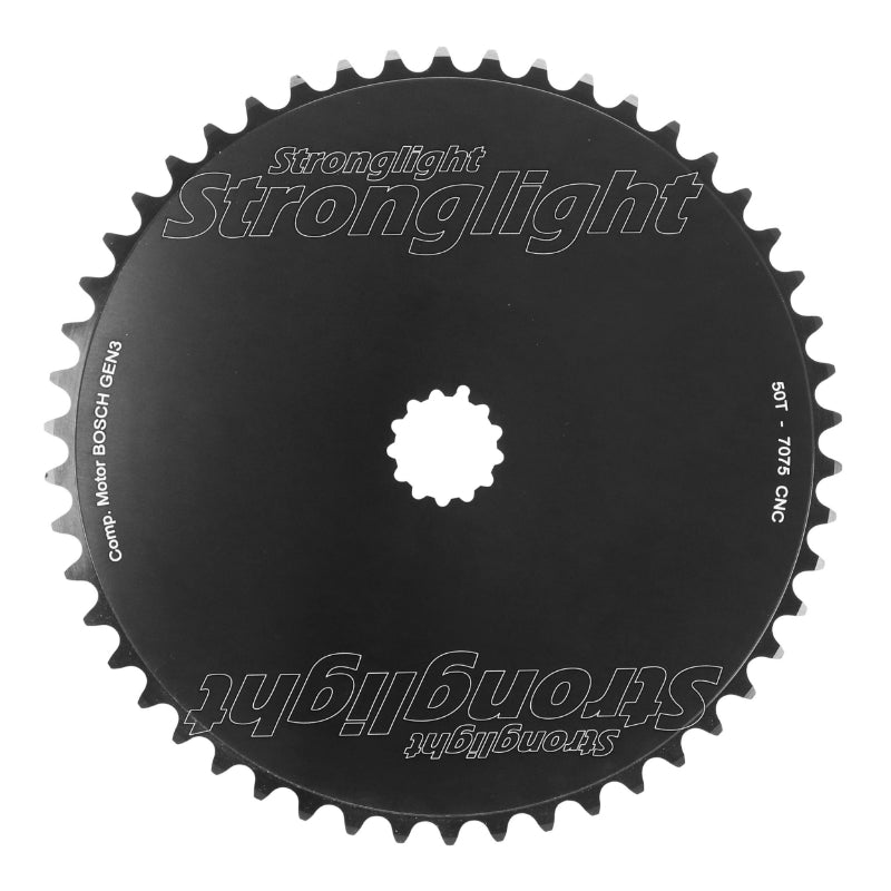 Plateau VAE Stronglight Direct Mount pour Bosch 3e gén. mono noir – 50 dents