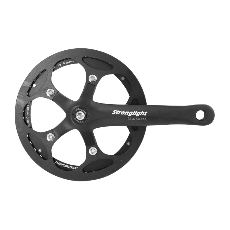 Pédalier city Stronglight Impact S noir 170 mm avec carter axe 118 mm – 44 dents 8 v