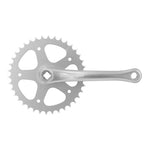 Pédalier city Stronglight SL55 alu argent 170 mm axe carré 115 mm – 38