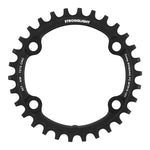 Plateau VTT Stronglight 4 branches 96 mm pour Shimano SLX MT610 mono noir 12 v – 30 dents