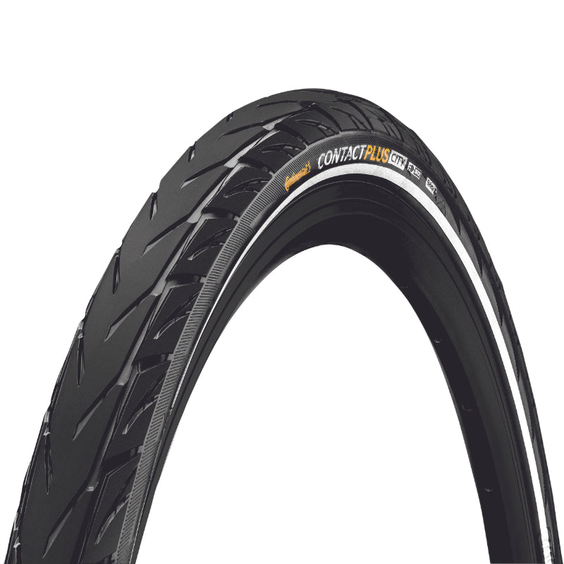Pneu VTT urbain-VAE Continental Contact Plus City noir tringle rigide – 26 x 1,75 (47-559)