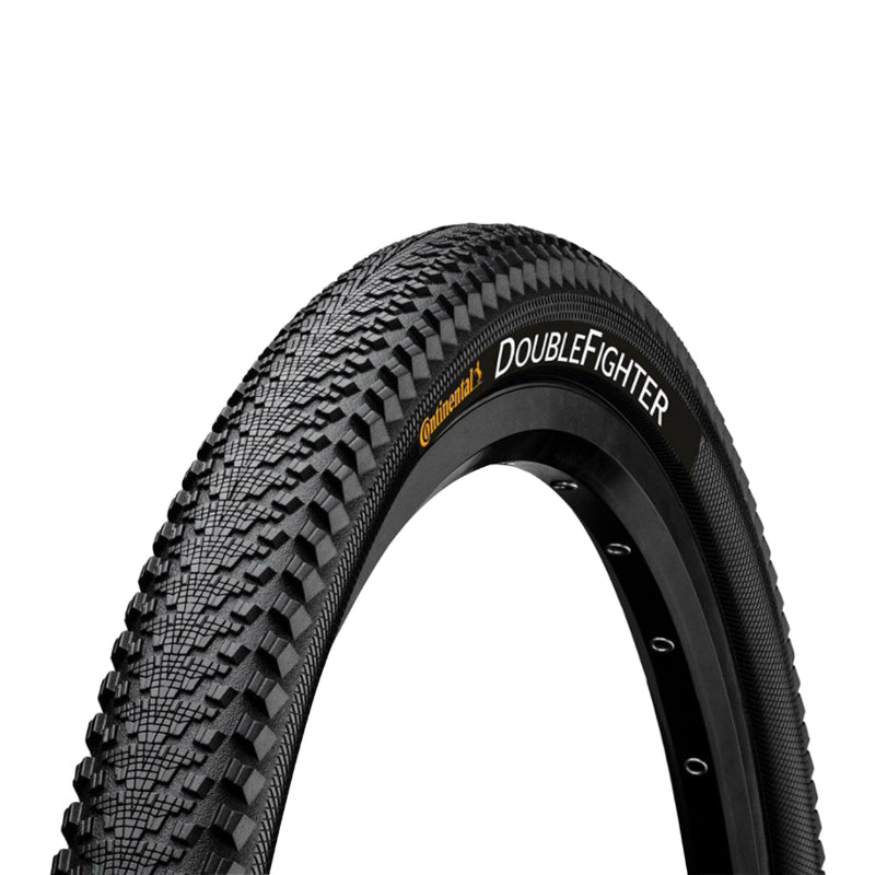 Pneu VTC cross Continental Double Fighter noir tringle rigide – 700 x 35 (37-622)