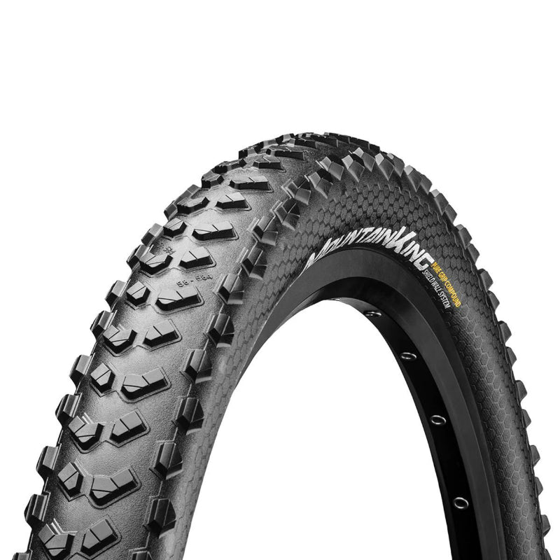 Pneu VTT Continental Mountain King Shield Wall noir tringle souple tubeless ready – 26 x 2,30 (58-559)