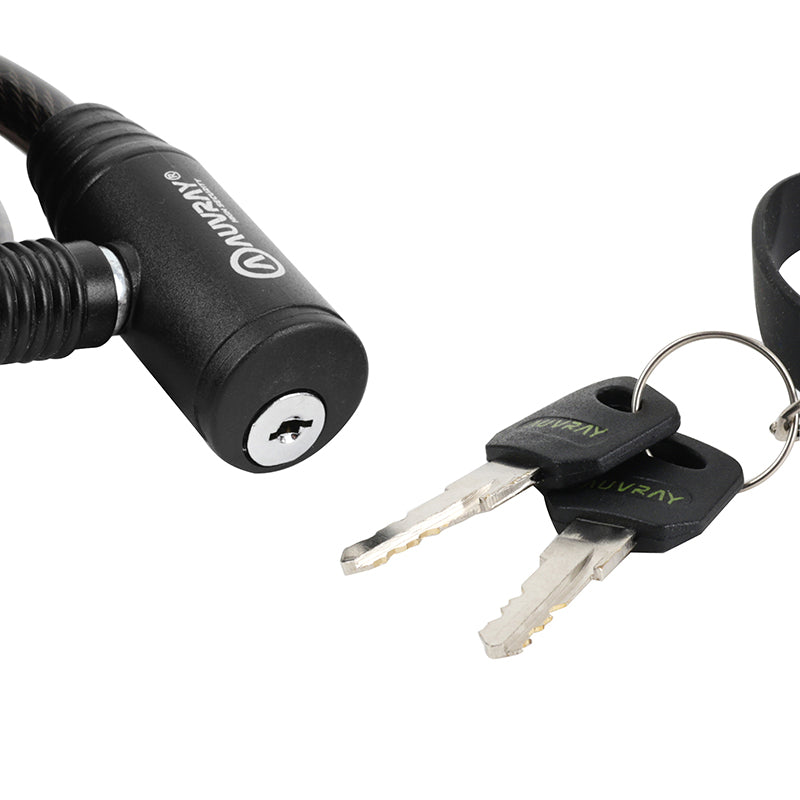 Antivol spirale à clé Auvray spécial loueur Ø 10 mm 1,50 m sans support – vue 3