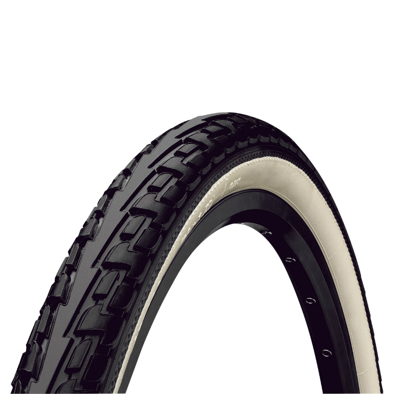 Pneu city Continental Ride Tour noir flanc blanc tringle rigide – 20 x 1,75 (47-406)