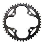 Plateau VTT Stronglight 4 branches 104 mm extérieur triple noir 8-9 v ép. 3,5 mm – 42 dents