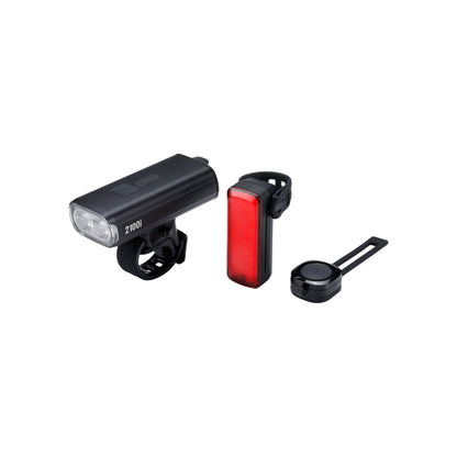 Kit éclairage avant+arrière BBB "StrikeDuo Combo" (BLS-273i+BLS-168)