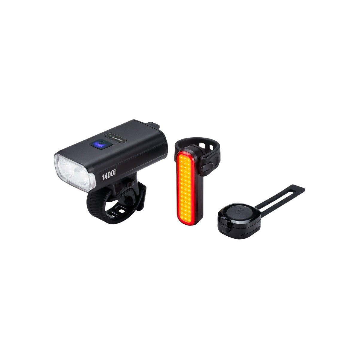 Kit éclairage avant+arrière BBB "StrikeDuo Combo" (BLS-271i+BLS-256)