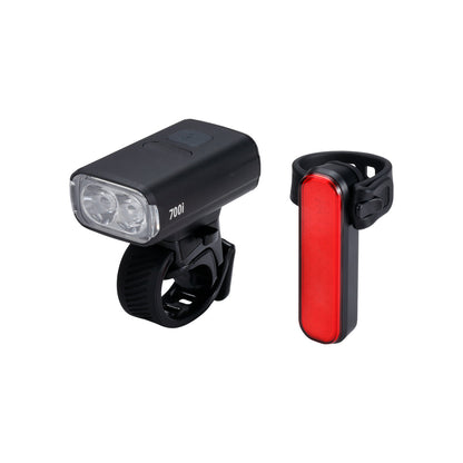 Kit éclairage avant+arrière BBB "NanoStrike Combo" (BLS-262i+BLS-256)